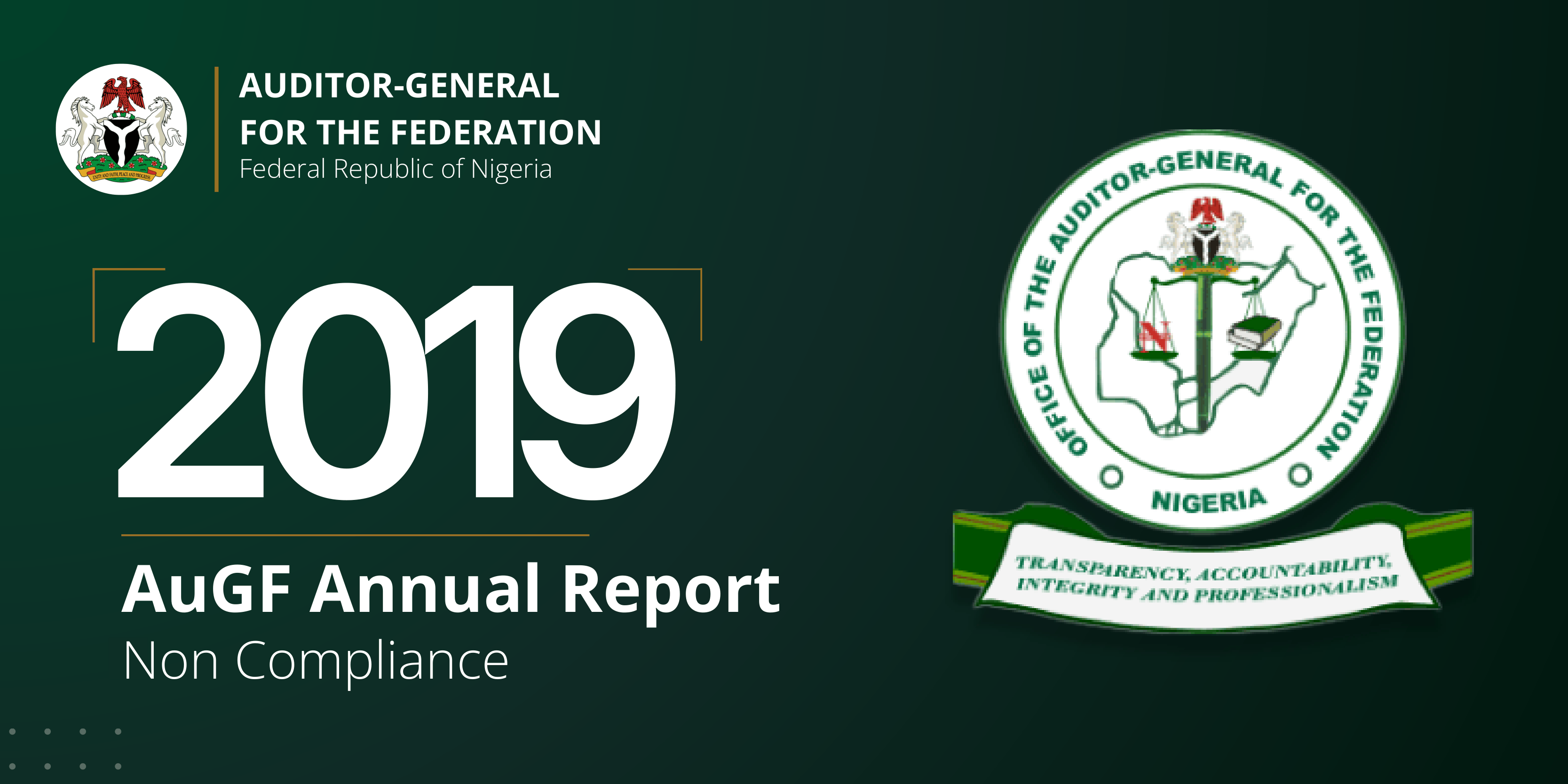 Annual Report on Non-Compliance - 2019
